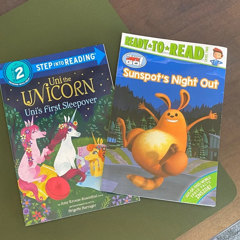 3/$10 Level 2 Readers Uni the Unicorn & Sunspot's Night Out